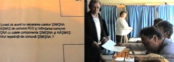 Simisna-2001-Referendum pentru infiintarea comunei